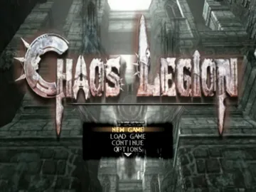 Chaos Legion screen shot title